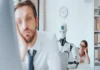 Cuando los trabajadores temen ser reemplazados por la IA, muestran un peor comportamiento laboral Imagen que ilustra el miedo a la inteligencia artificial en el entorno laboral