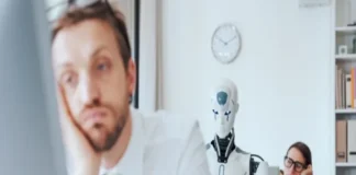Cuando los trabajadores temen ser reemplazados por la IA, muestran un peor comportamiento laboral Imagen que ilustra el miedo a la inteligencia artificial en el entorno laboral