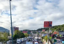 Transportistas se movilizan en Veracruz y otros estados; reportan afectaciones viales Imagen de movilizaciones transportistas en Veracruz durante la protesta