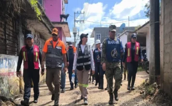 Desactivan Plan Tajín en el sur de Veracruz tras finalizar lluvias por frente frío 2 Imagen del Plan Tajín desactivado en el sur de Veracruz