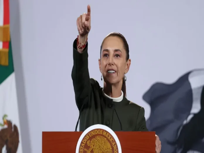 Claudia Sheinbaum anuncia auditoría tras la renuncia Taddei al INE Imagen que muestra a Sheinbaum respaldando la renuncia Taddei al INE