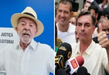 Brasil avanza a segunda vuelta electoral con Lula y Flávio Bolsonaro Fotografía que muestra la campaña de la segunda vuelta en Brasil