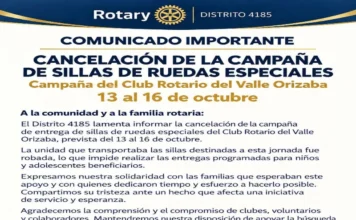 Tractocamión con sillas de ruedas que serían donadas fue robado en la carretera Puebla-Orizaba Imagen del tractocamión robado con sillas de ruedas robadas en la carretera Puebla-Orizaba