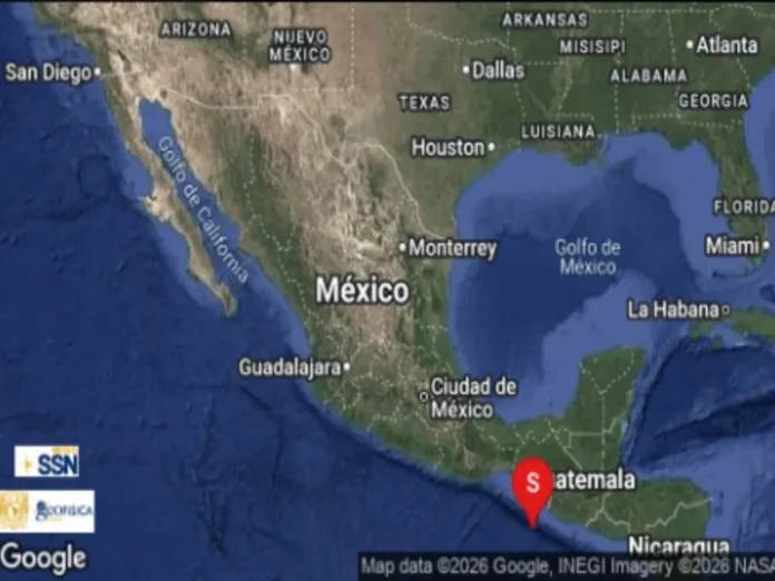 Sismo de magnitud 5.1 en Chiapas Imagen del sismo Chiapas de magnitud 5.1 sin daños