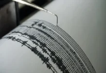 Registran tres nuevos sismos tras terremoto que dejó 16 muertos en Tíbet, China Imagen que muestra los sismos en tibet después del terremoto principal