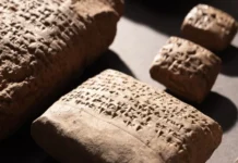 Hallazgo arqueológico en Turquía da un panorama sobre ejércitos, religión y salud de hace 3 mil 400 años Imagen de 131 tablillas hititas encontradas en excavaciones turcas