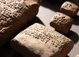 Hallazgo arqueológico en Turquía da un panorama sobre ejércitos, religión y salud de hace 3 mil 400 años Imagen de 131 tablillas hititas encontradas en excavaciones turcas