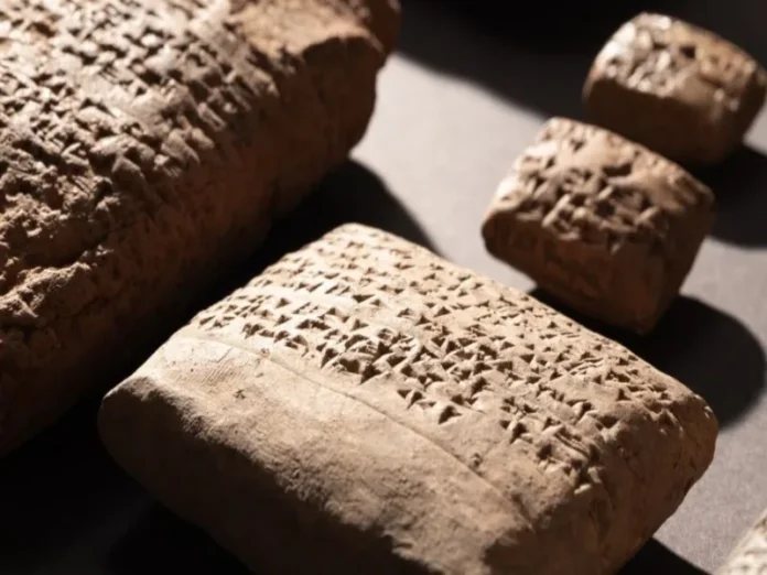 131 tablillas hititas descubiertas en Kayalipinar Imagen de 131 tablillas hititas encontradas en excavaciones turcas