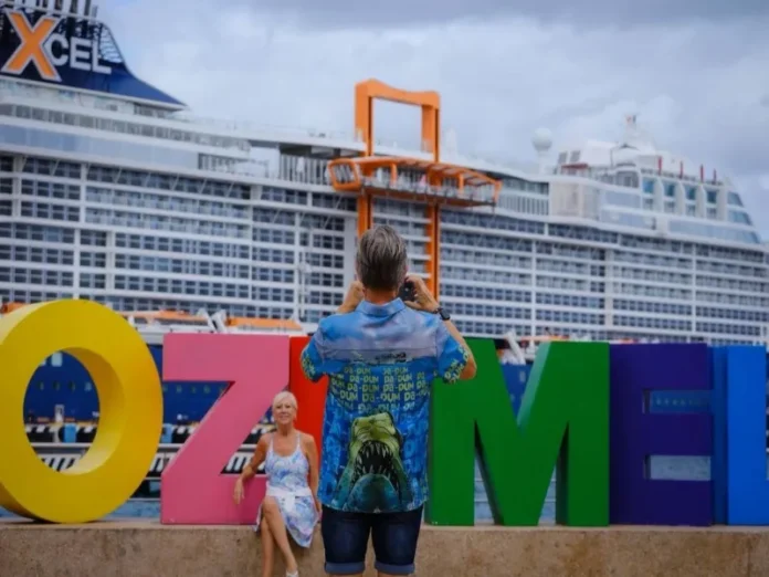 Descenso de turistas internacionales en México en agosto 2026 Imagen que muestra la caída de turistas internacionales México en agosto