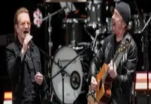 U2 hará historia en la NFL: Celebrará sus 50 años con un show de medio tiempo en Netflix Imagen del espectáculo U2 medio tiempo en la NFL 2026