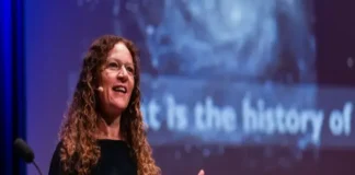 Amina Helmi, la científica argentina que recibió el «Nobel de astrofísica» por encontrar los restos de la última gran fusión de la Vía Láctea Imagen que ilustra la última gran fusión de la Vía Láctea descubierta por Amina Helmi