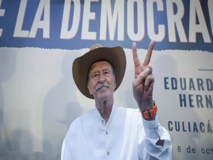Imagen que ilustra a Vicente Fox acusa en la polémica política