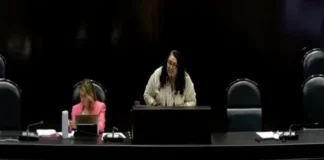 «Mi reina, no te escucho nada, tienes que hablarme con más hue…», pide morenista a diputada del PRI; oposición presentará queja con perspectiva de género Escena del pleno donde se debate la violencia política género entre diputadas