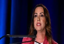 «Vamos contra ustedes, sin importar si son gobernadores»: «zarina antidrogas» de Trump advierte a quienes colaboren con cárteles Imagen de la zarina antidrogas de Trump anunciando su amenaza contra cárteles
